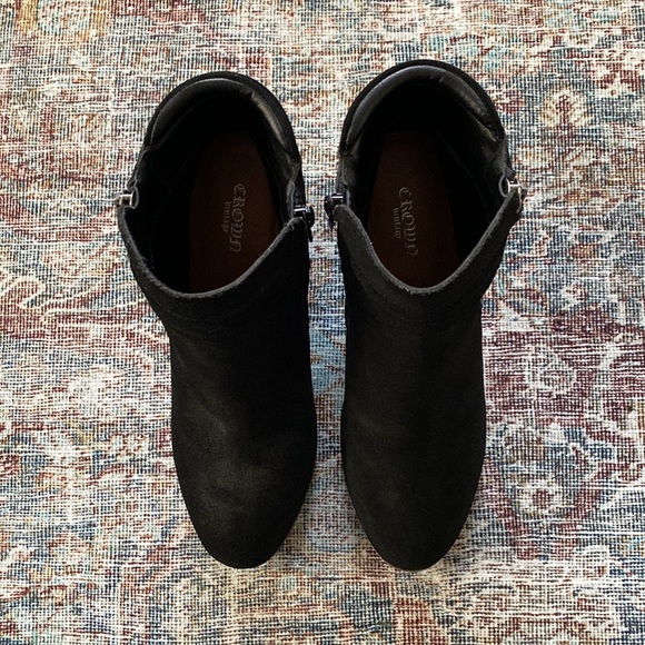 Stacked Wedge Booties - Picture 3 of 6